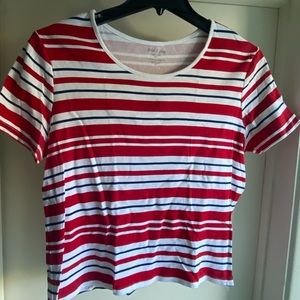 White Stag Striped Tee 90s style nautical
